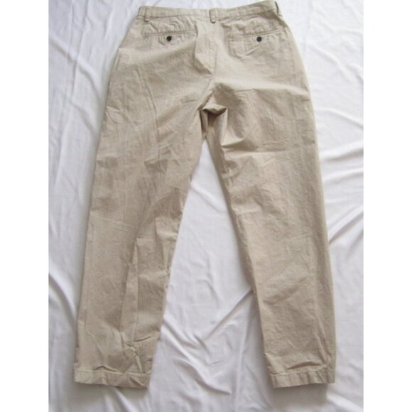 Men Banana Republic Relaxed Tapered Fit Cotton Stripes Pants Sz 36x30 (MP332) - Picture 9 of 9